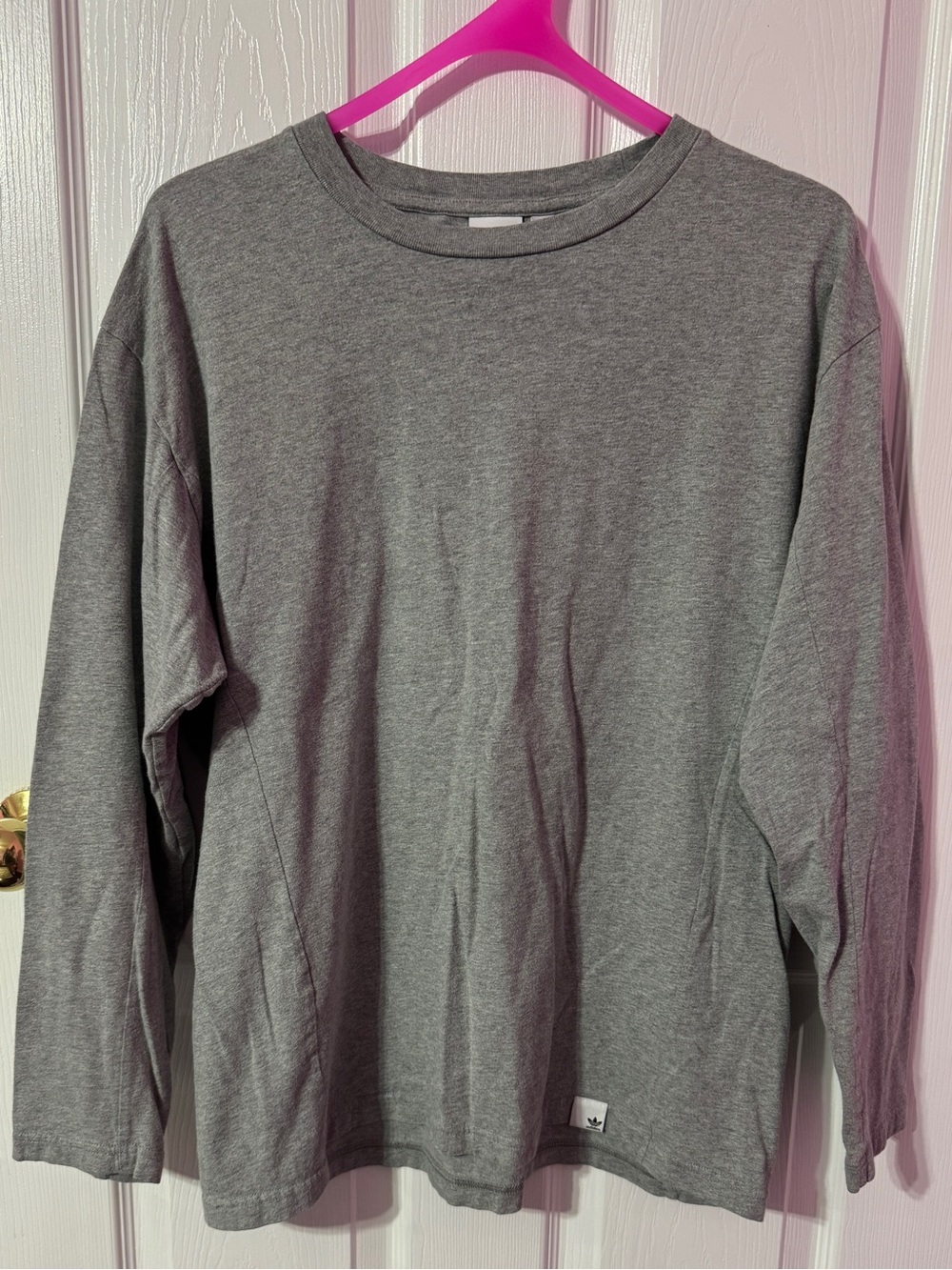 adidas Men’s Long-Sleeve Shirt - Gray